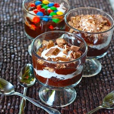 Brownie Fudge Trifle