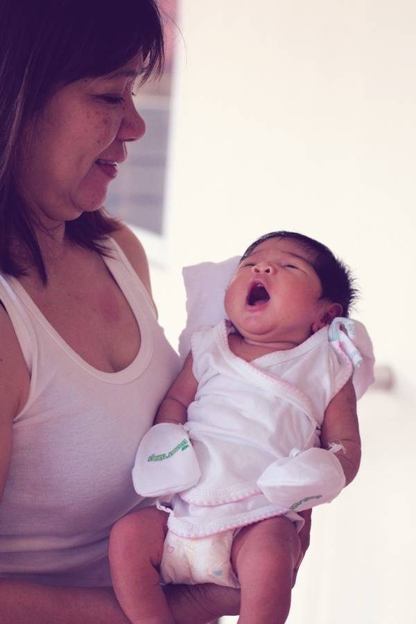 Yawning Baby.