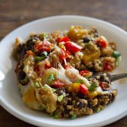 Quinoa Black Bean Casserole