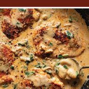 Creamy chicken gnocchi pin.