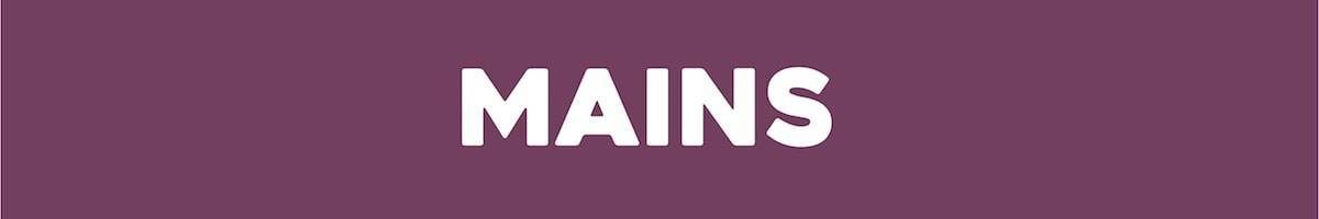 A category for main dishes.