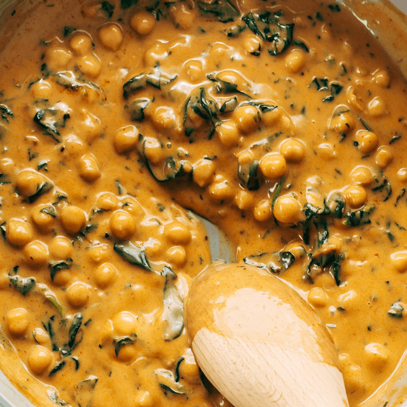 chickpea curry.
